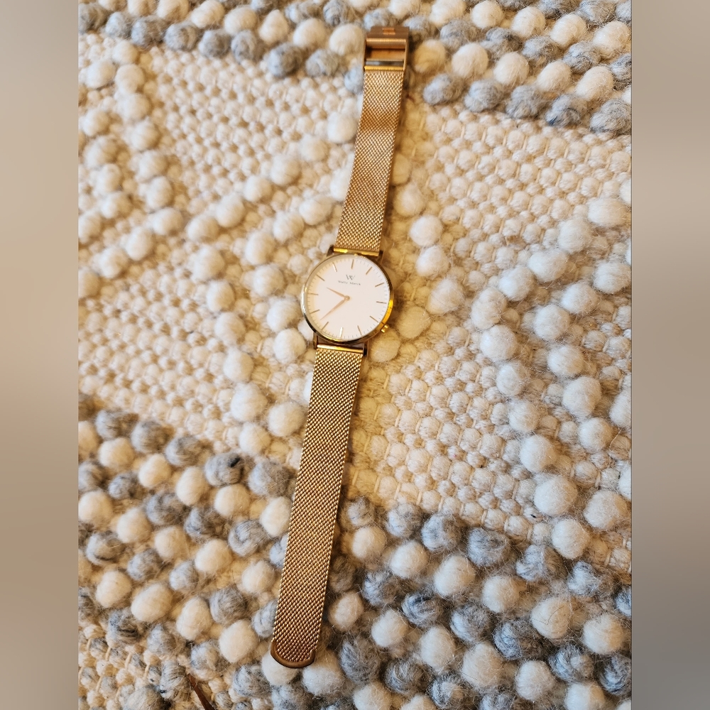 Rose Gold Welly Merck Watch